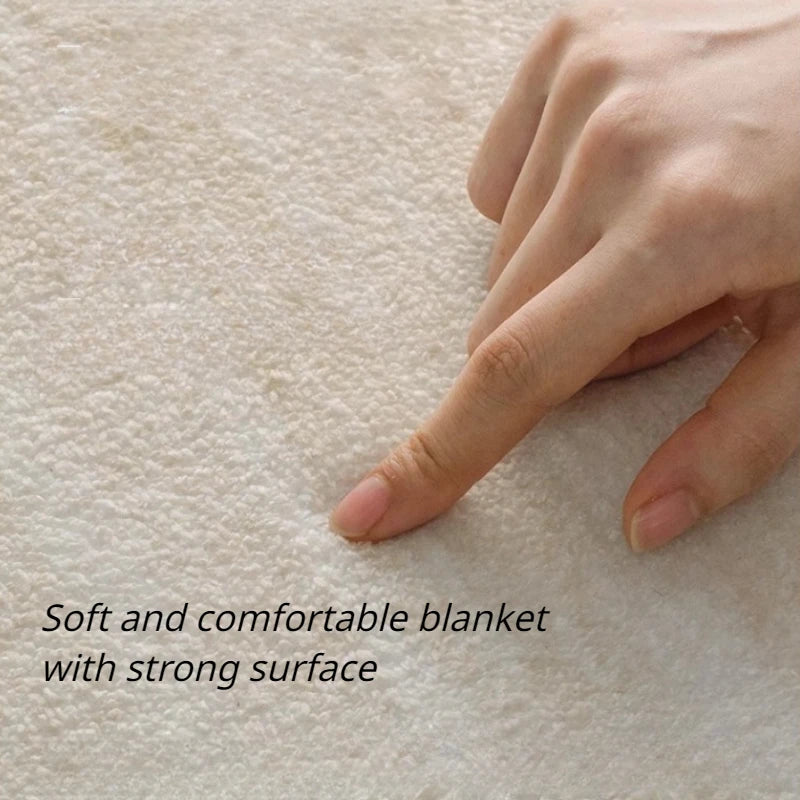 Cream Style Light Luxury Non-Slip Large Area Rug