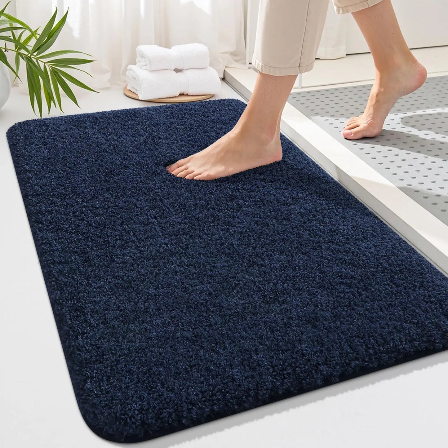 Olanly Soft Absorbent Quick-Dry Bath Mat