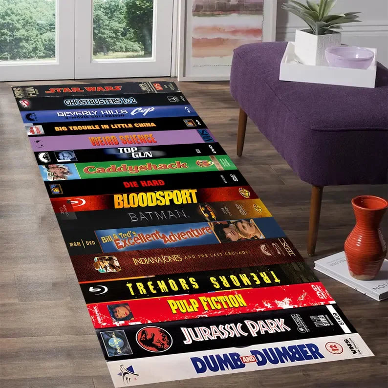 Film Reel Cinema Runner Rug