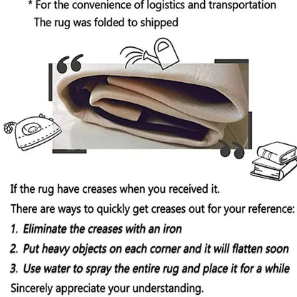 Drum Music Room Sound-Absorbing Anti-Slip Area Rug