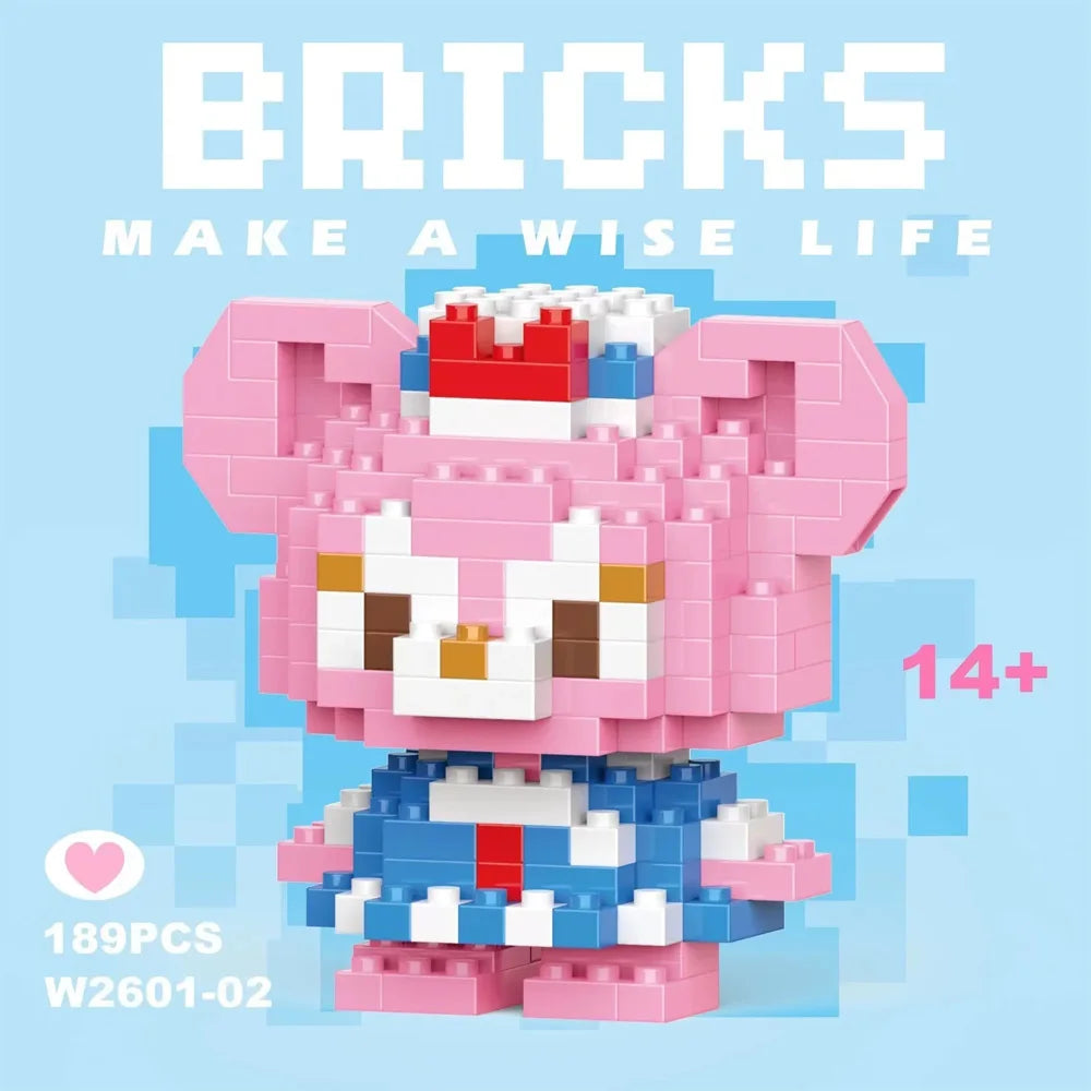 Disney Stitch Character Mini Building Blocks Toy Set
