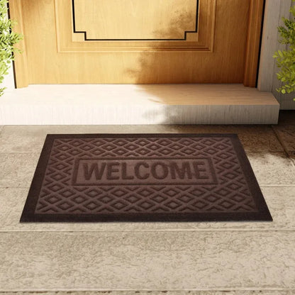 VIKAMA Dust-Proof Non-Slip Entrance Welcome Mat