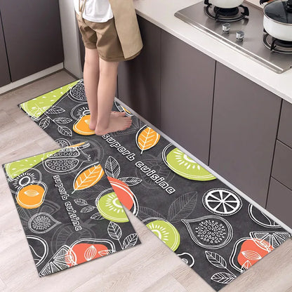 Nordic Style Long Strip Kitchen Door Floor Mat