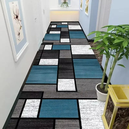 Modern Geometric Carpet Mat Rug Home Decoration Abstract Line Pattern Hallway Living Room Floor Mat Living Room Decoration