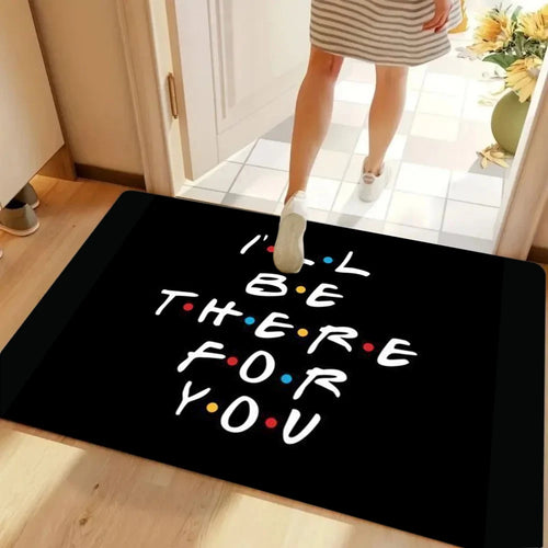Friends TV show non-slip entrance door mat