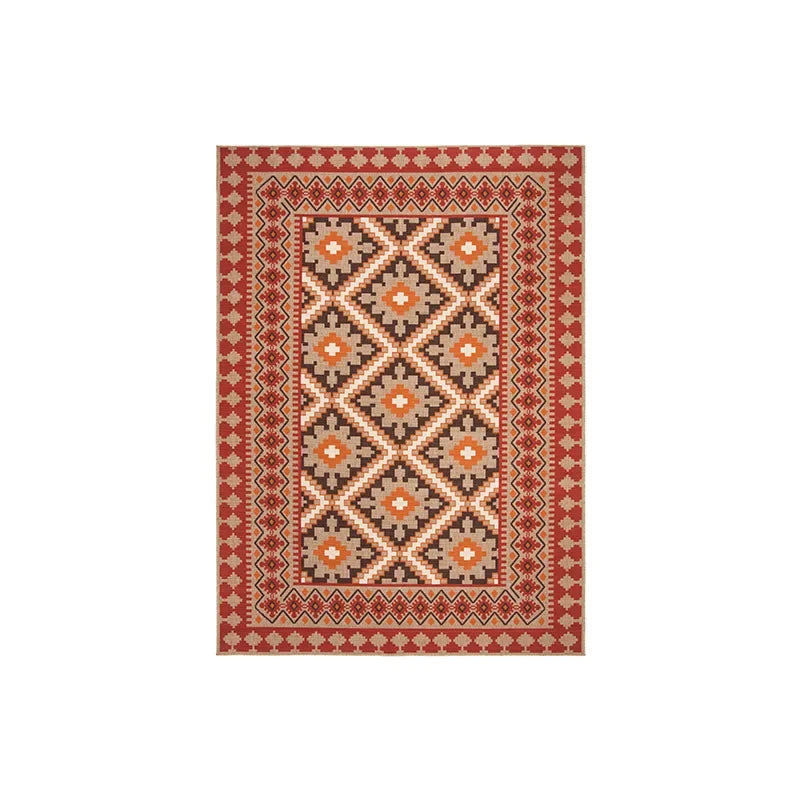 VIKAMA Moroccan Crystal Velvet Area Rug
