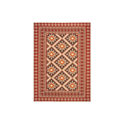 VIKAMA Moroccan Crystal Velvet Area Rug