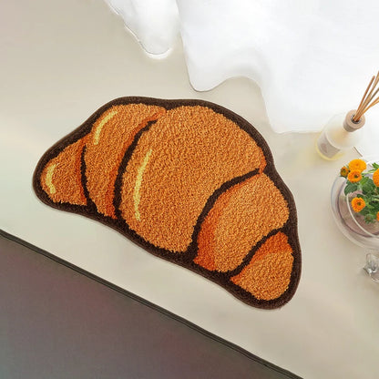 LAKEA Croissant Fluffy Non-Slip Area Rug