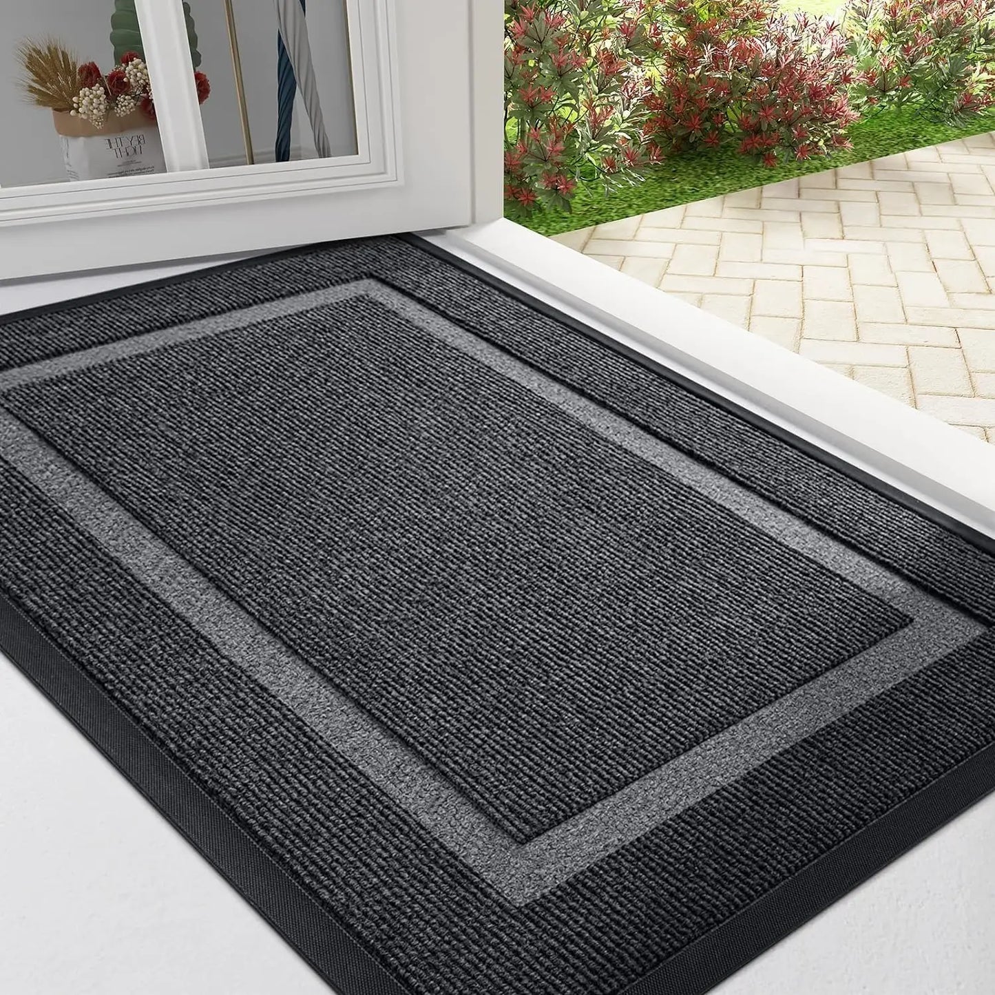 Olanly Waterproof Non-Slip Low-Profile Doormat
