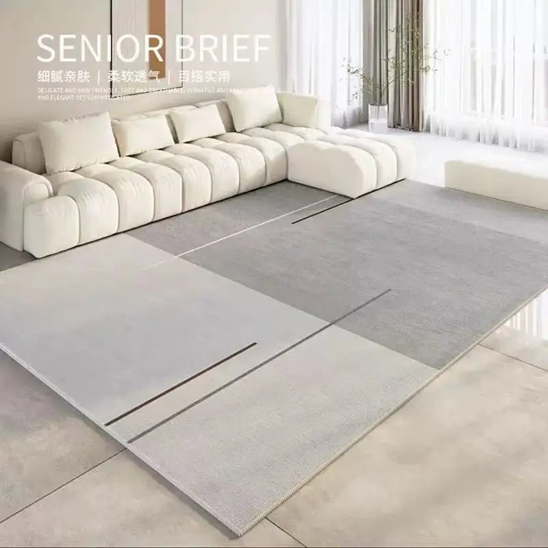 VIKAMA Modern Geometric Carpet Large Area Living Room Bedroom Sofa Floor Mat