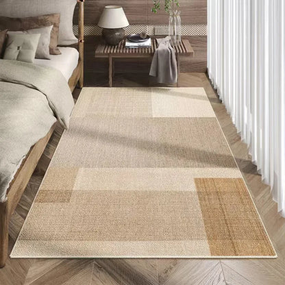 Japanese Silence Cashmere Rug Soft Washable Bedroom Living Room Bedside Mat Home Decor