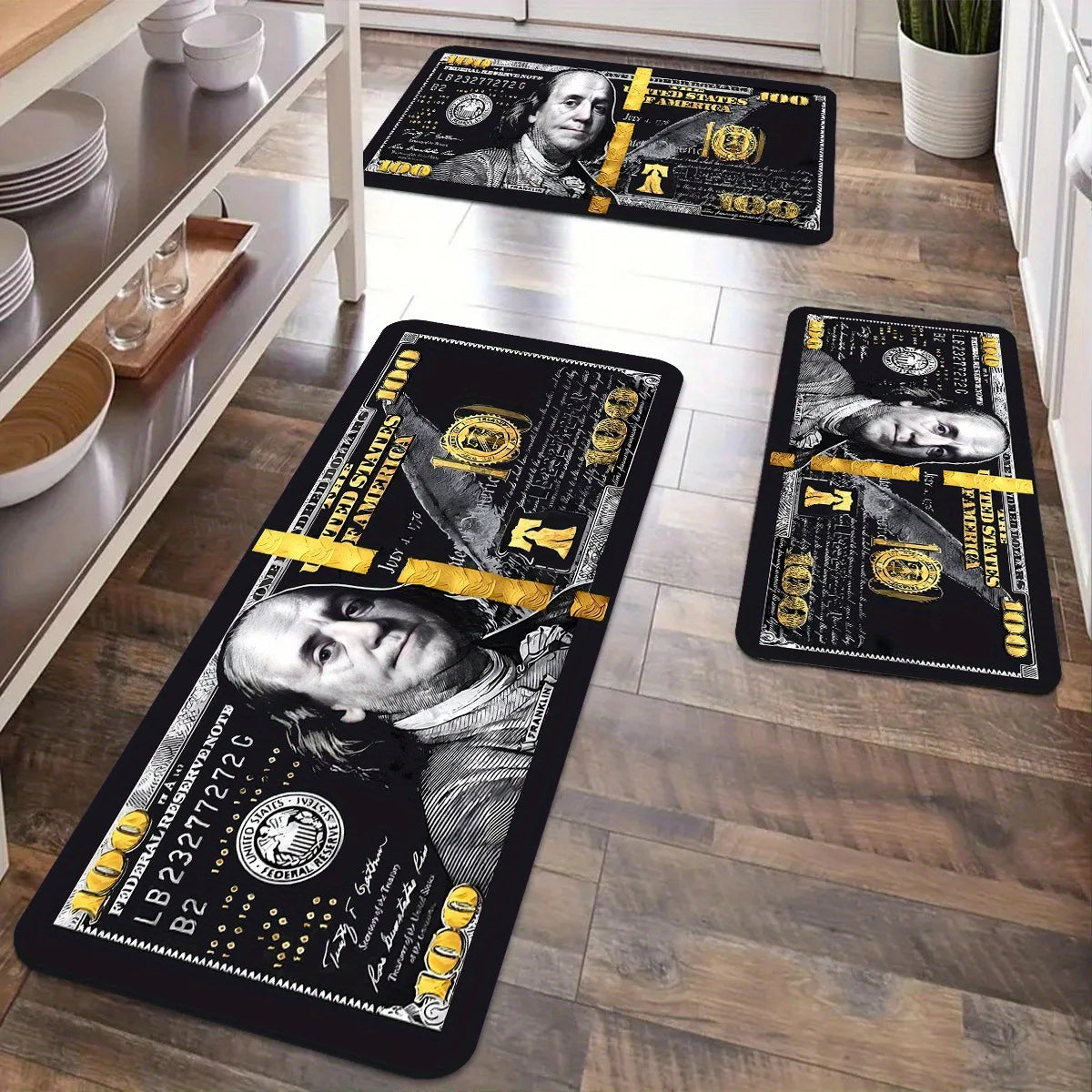 VIKAMA Kitchen Floor Mat Long Carpet Entrance Door Laundry Corridor Rug