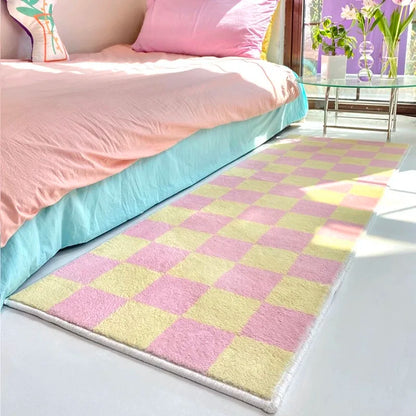 VIKAMA Ins Style Cashmere Long Runner Rug