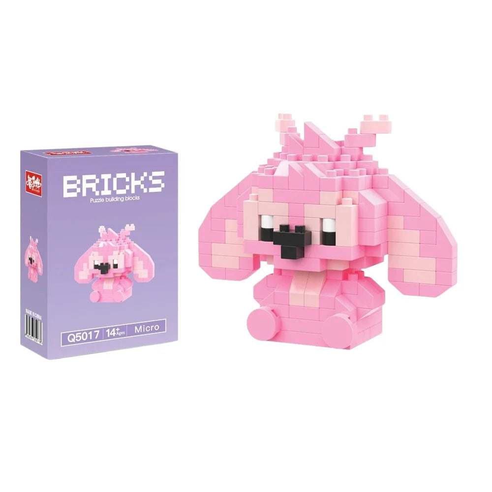 Disney Stitch Mini Building Blocks Kids DIY Toy Set