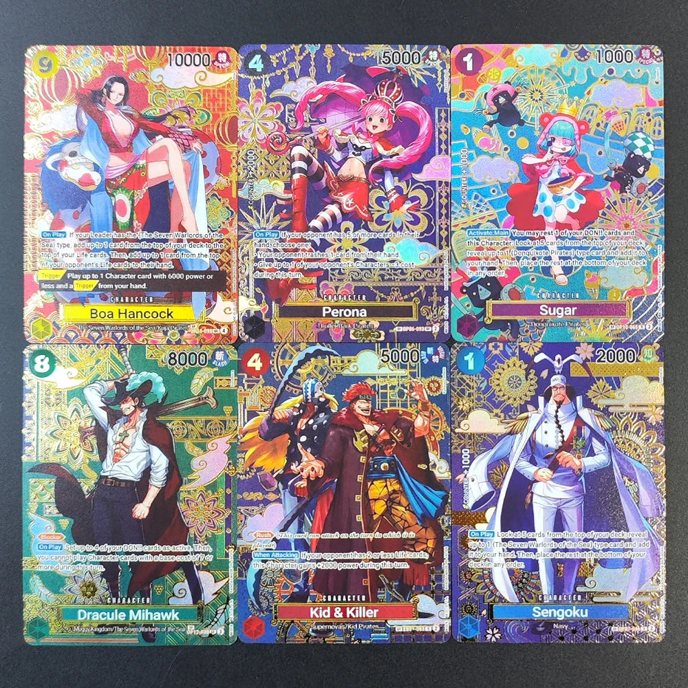 One Piece OP14 The Azure Sea Seven SP English Card Set
