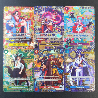One Piece OP14 The Azure Sea Seven SP English Card Set