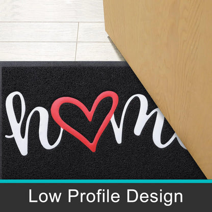 Olanly Cute Letter Non-Slip Dirt Trapper Doormat