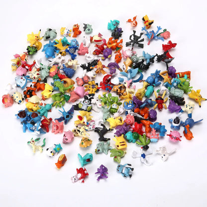 Pokemon Pikachu Mini Action Figure Set 24 144 Pieces