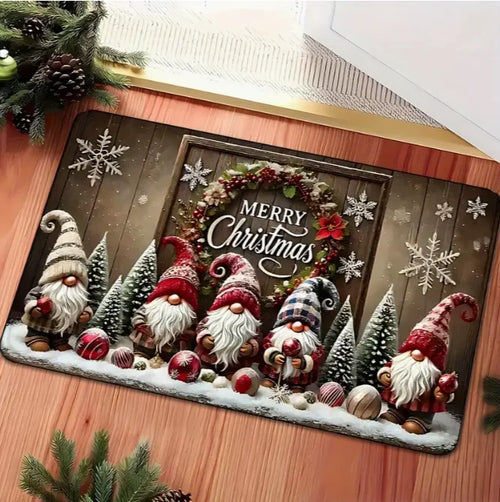 Christmas Santa Claus Entrance Mat