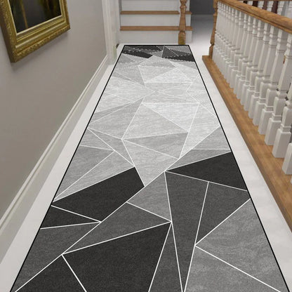 Modern Long Corridor Non-Slip Runner Rug