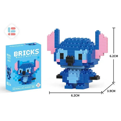 Disney LinaBell Winnie Mini Building Blocks DIY Toy Set