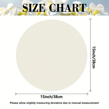 VIKAMA Vintage Pink Rose Placemat Set