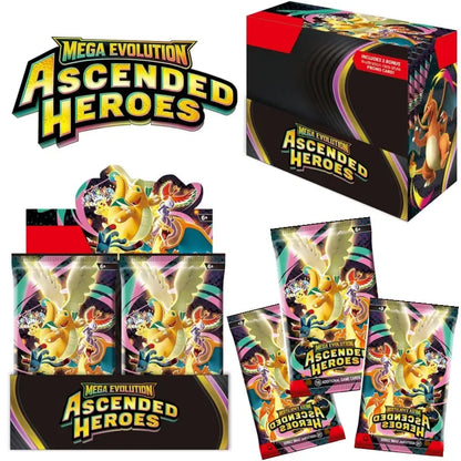Pokemon Prismatic Evolutions Phantasmal Flames Booster Box 360 Cards