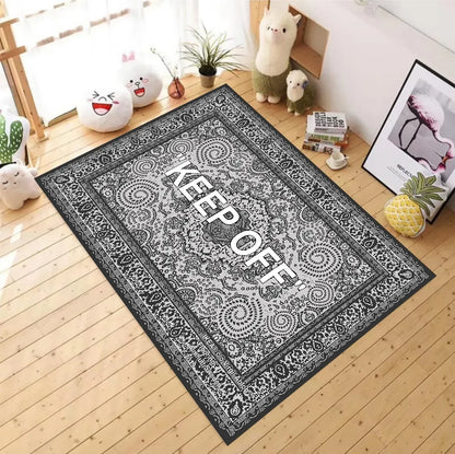 VIKAMA Keep Off 3D Printed Area Rug