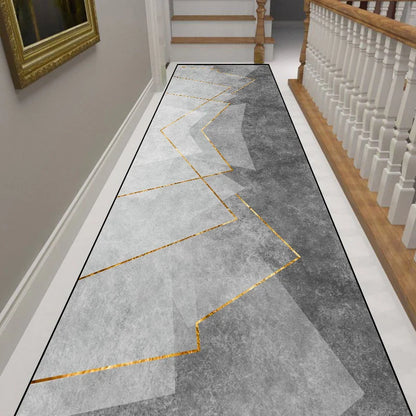 Modern Long Corridor Non-Slip Runner Rug
