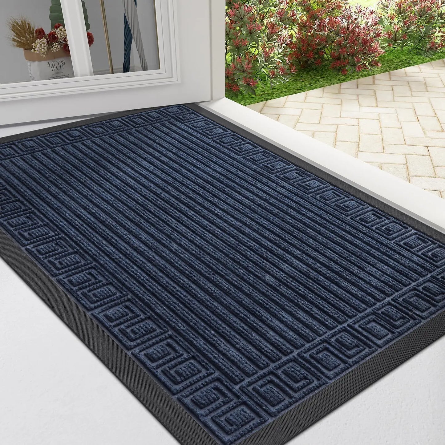 Olanly Low-Profile Dirt-Trapping Non-Slip Doormat