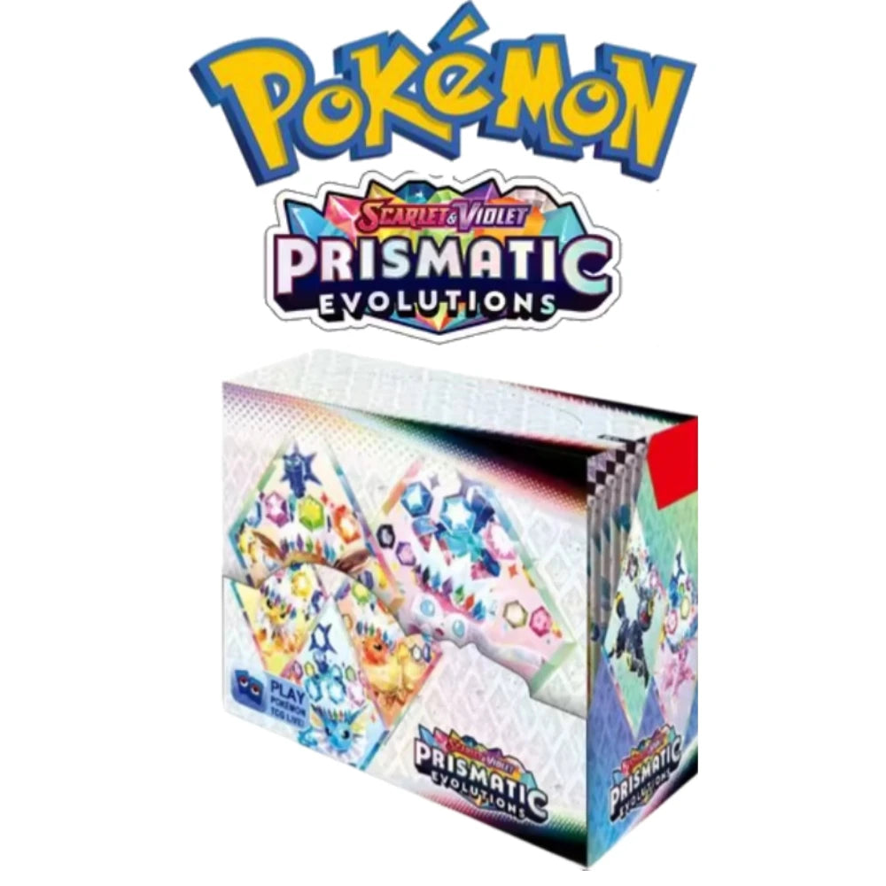 Pokemon 360PCS English Trading Card Bundle – 151 Black Bolt, White Flare & Surging Sparks Booster Collection