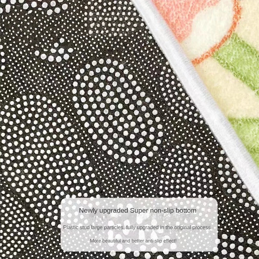 Thickened Eye Pattern Carpet Non-Slip Bathroom Doormat Home Decoration