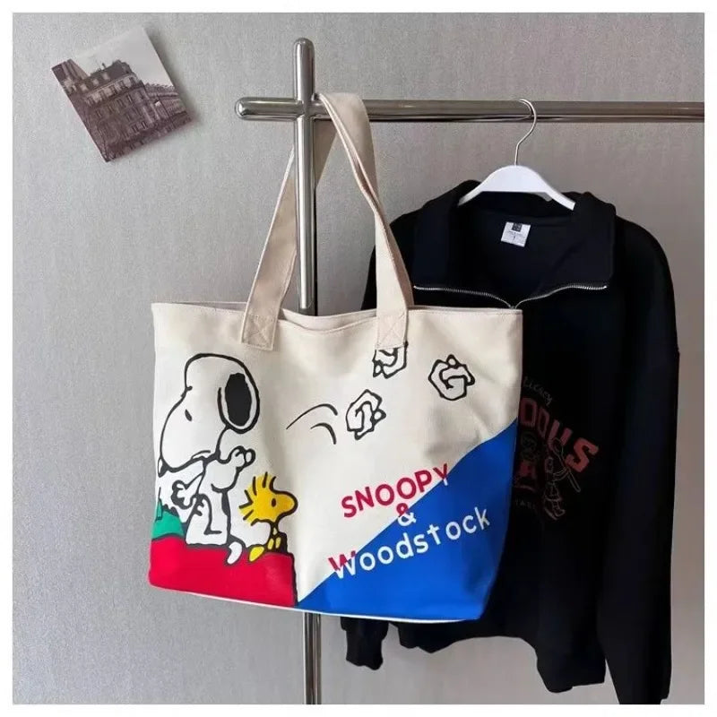 Snoopy Canvas Tote Bag