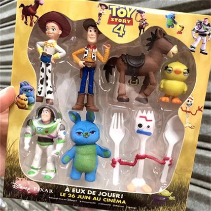 Disney Pixar Toy Story 4 Action Figure Set 7 Pieces