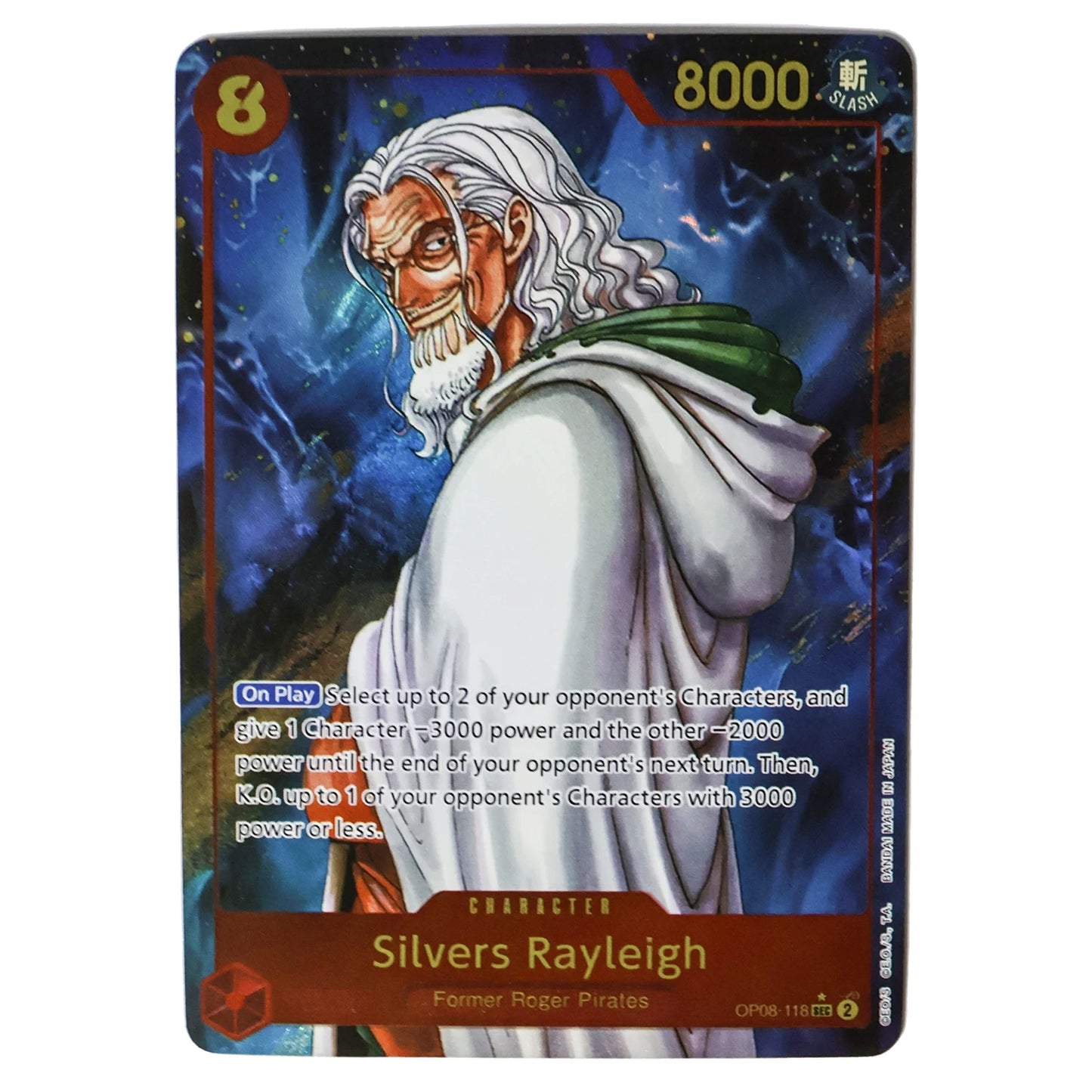 One Piece OPCG Frosted Laser Blue Core Card Set
