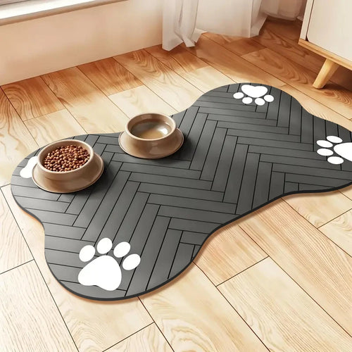 Diatom Mud Non-Slip Pet Feeding Mat
