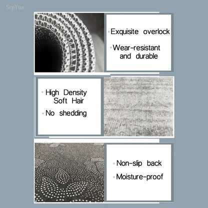 Absorbent Kitchen Rug Non-Slip Oil-Absorbing Long Floor Mat Bedroom Entrance Doormat Carpet Home Decor Tapis