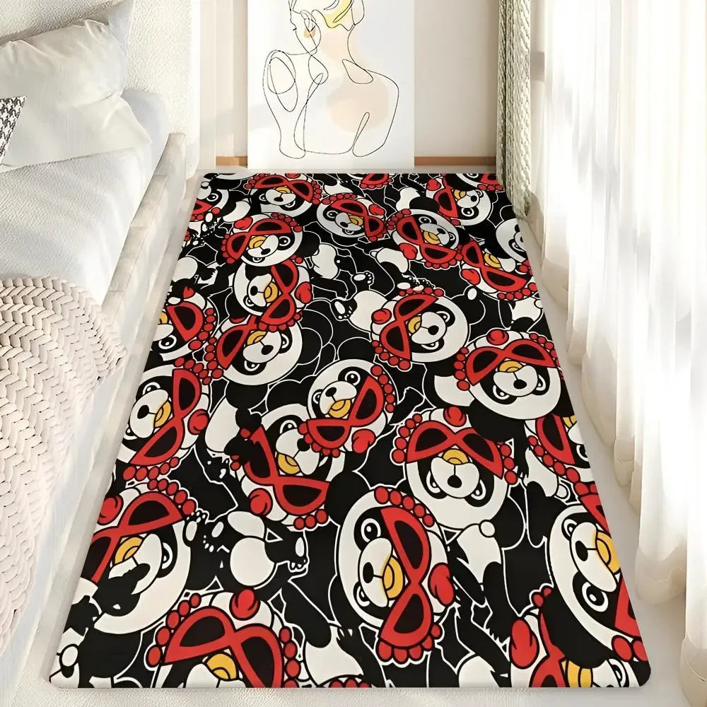 VIKAMA Washable Non-Slip Kids Room Rug