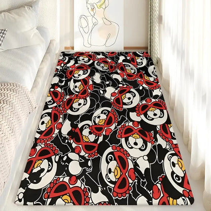 VIKAMA Washable Non-Slip Kids Room Rug