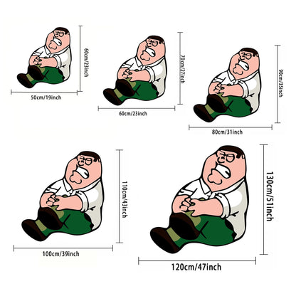VIKAMA Creative Cartoon Carpet Soft Comfortable Kids Bedroom Living Room Floor Mat