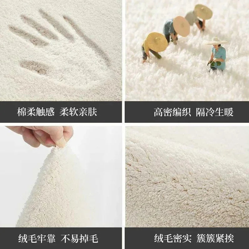 Cartoon Cute Cat Floor Mat Soft Absorbent Bedroom Living Room Bedside Carpet MS22 YJ