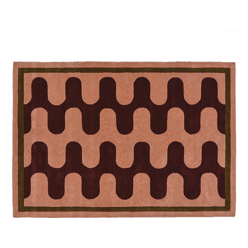Nordic Vintage Irregular Washable Soft Area Rug