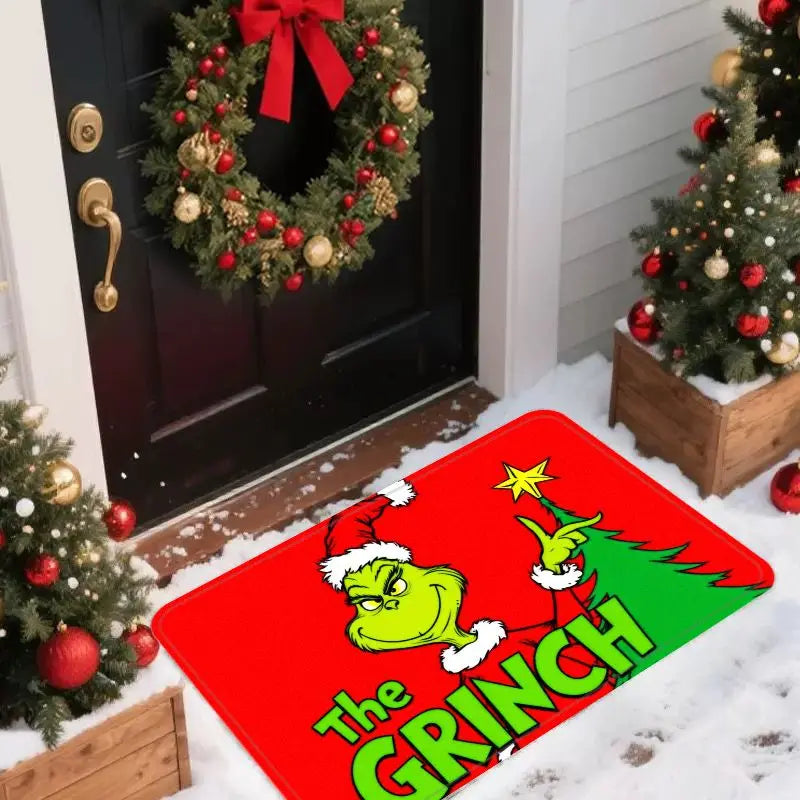 VIKAMA Christmas Welcome Anti-Slip Door Mat