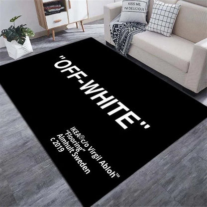 Drum Music Room Sound-Absorbing Anti-Slip Area Rug