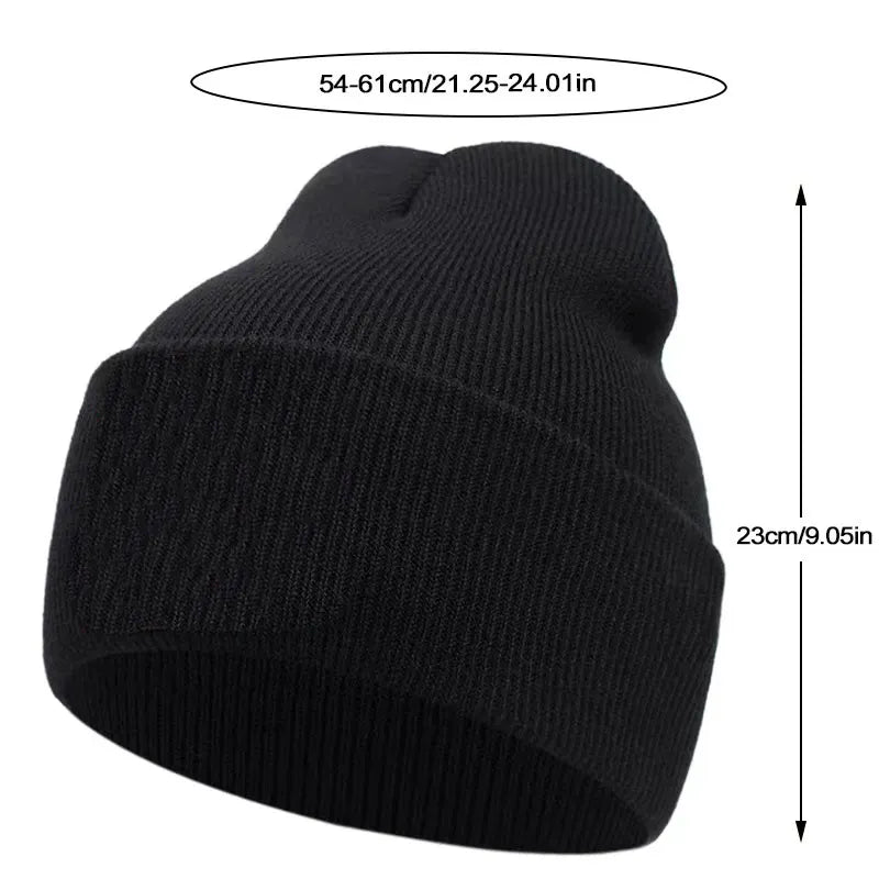 Angry Face Knit Beanie