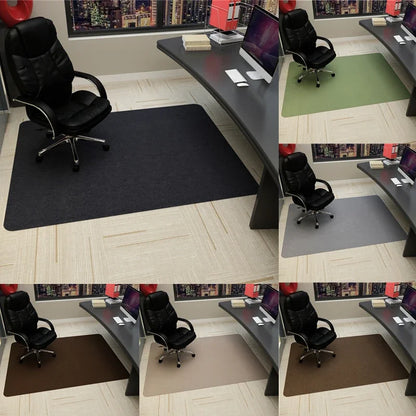 90×120 cm Office Chair Mat Computer Gaming Chair Mat Bedroom Living Room Desk Swivel Chair Carpet Floor Protector