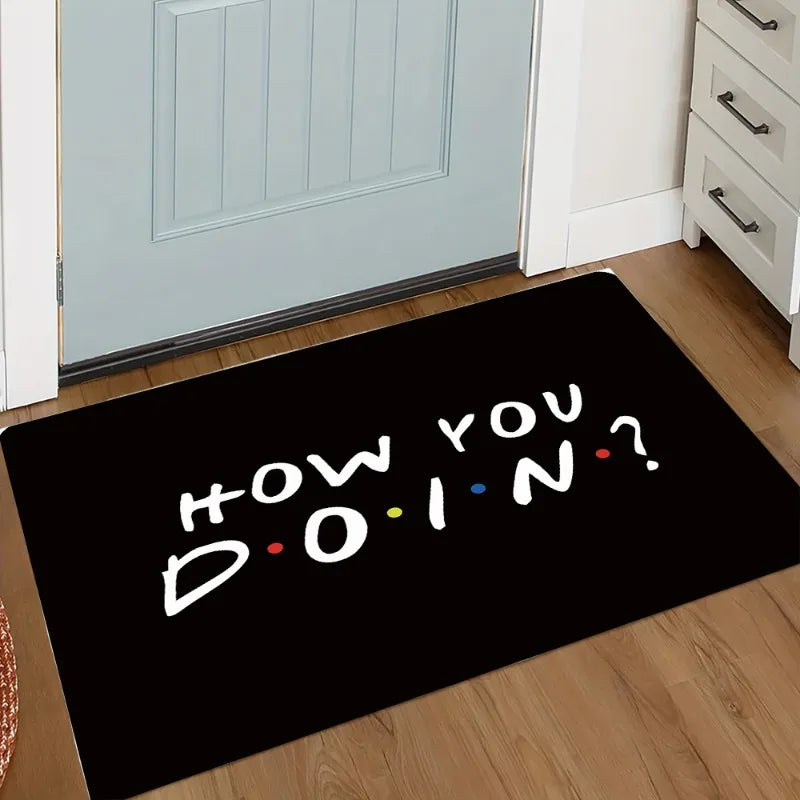 Friends “How You Doin” Non-Slip Doormat