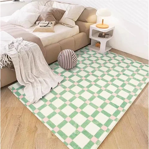 VIKAMA Cream Cashmere Style Bedroom Carpet