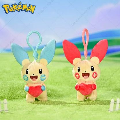 Pokemon Character Plush Toy Keychain Set