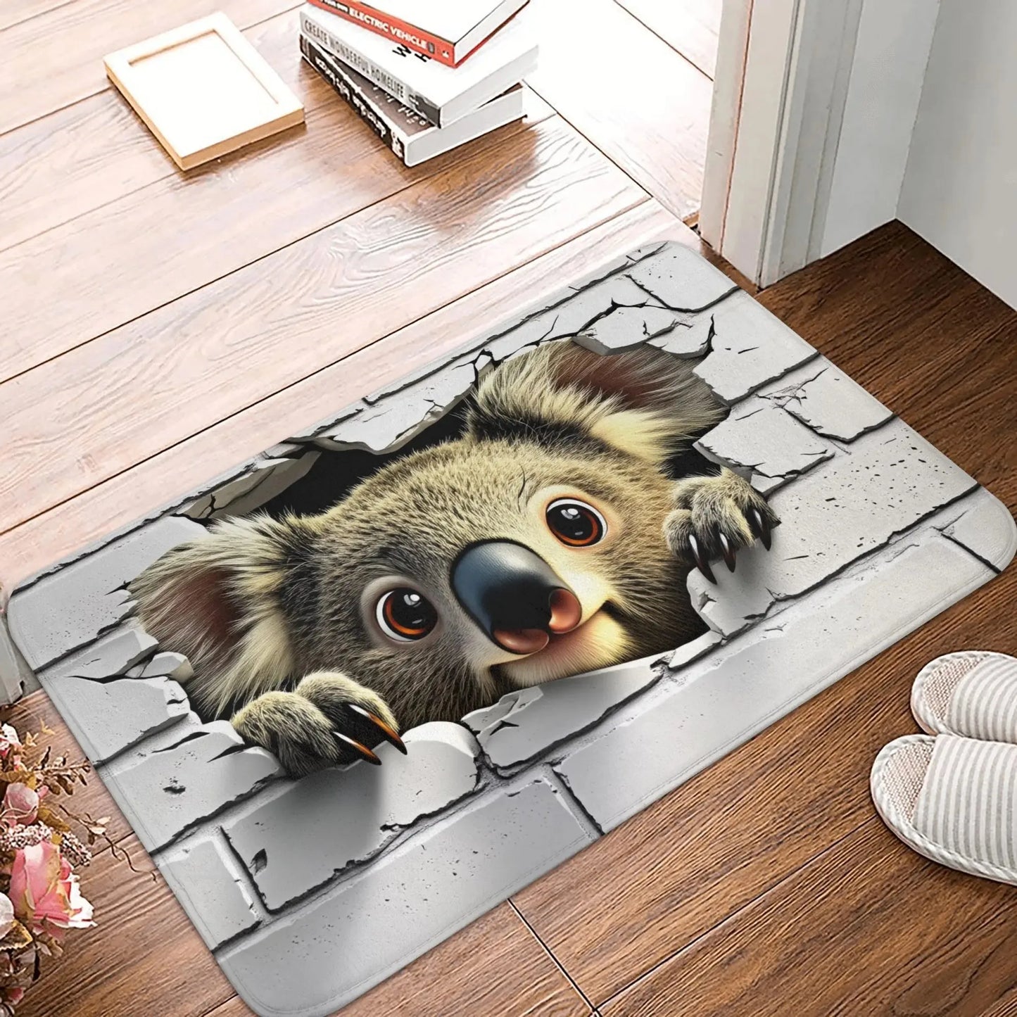 Beautiful Fox Print Welcome Doormat